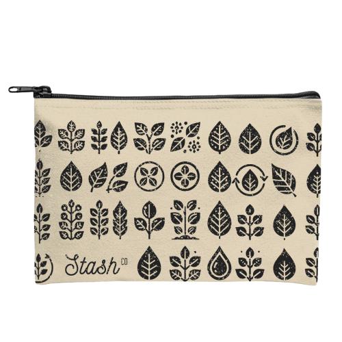 Bags - Shoe Bags - EcoStash Canvas Zippered Pouch
