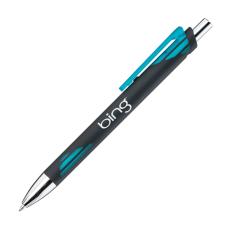 AccentWave Click-Top Pen - Vibrant Colors - Plastic Pens