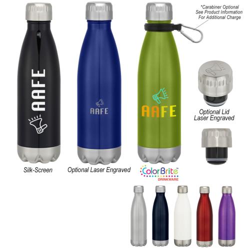 Drinkware - Metal Bottles - Carabineer Sip Stainless 16oz Bottle