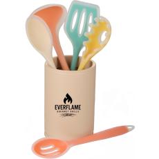 CuisiniArtie Multi-Color Utensil Ensemble - Home & Kitchen