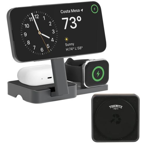 Technology - Wireless Chargers - EcoCharge 3-in-1 Foldable Power Station