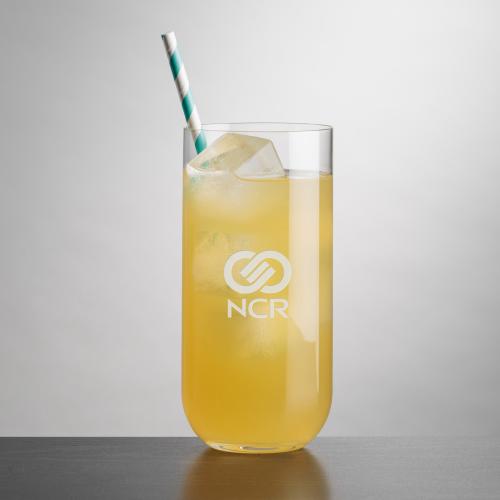 Drinkware - Barware - Hiball Glasses - WhisperGlass 15oz Crystal Cooler