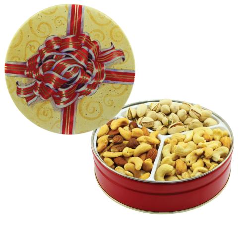 Nutty Bliss Cylinder Gift Tin