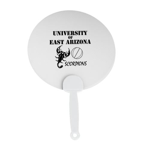 Sports & Outdoors - Fans - BreezeWave Circular Silk Screen Fan