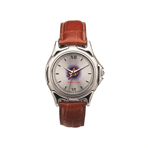 Apparel - Accessories - Watches - Timely Elegance Chrome Wristwatch