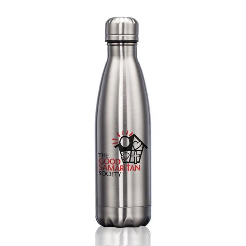 Drinkware - Water Bottles - HydroCurve 17oz Metallic Slim Bottle
