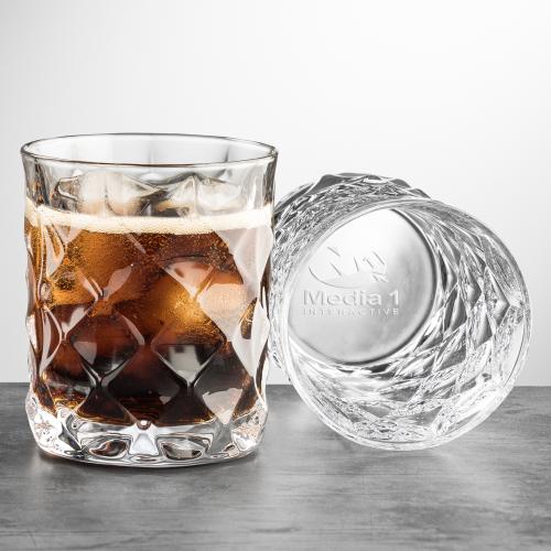 Drinkware - Barware - On the Rocks Glasses - Elegance Rocks 10oz Luxe Barware Set