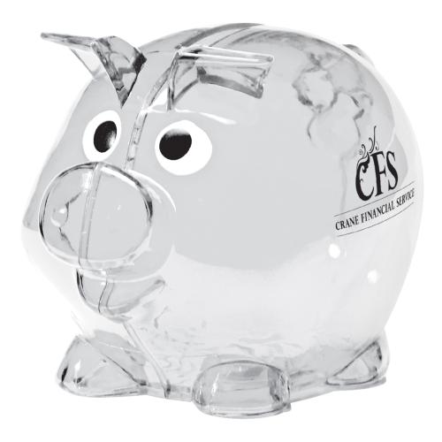 Toys & Novelties - PodgyPal Translucent Coin Bank