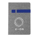 GRAY WITH ROYAL BLUE;Blue