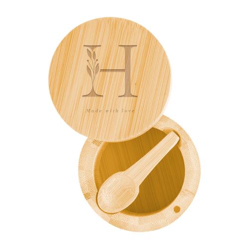 Home & Kitchen - EcoSwivel Bamboo Spice Keeper