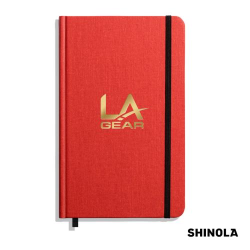 Desk & Office - Journals & Notebooks - Bound Journals - Shinola® HardCover Journal/Clicker Pen Gift Set - (M)