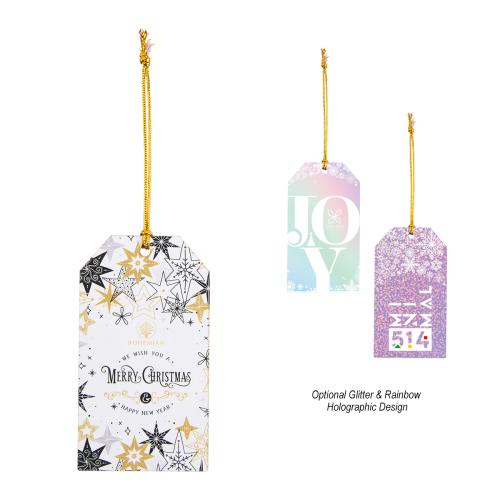 Home & Kitchen - Ornaments - ChromaTag Wood Ornament Gift Duo