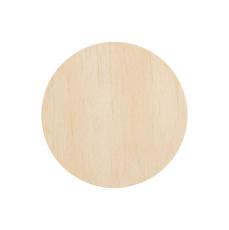 EcoArt Circle Full-Color Wood Coaster - Coasters