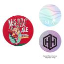 EcoArt Circle Full-Color Wood Coaster