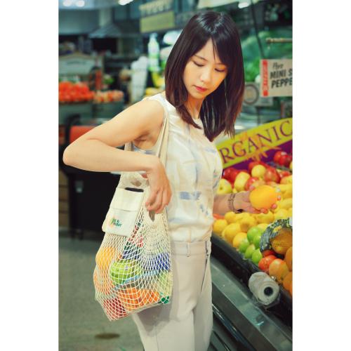 Bags - Backpacks - Eco & Recycled - EcoBreeze Collapsible Mesh Tote Bag