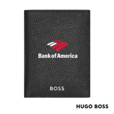 Hugo Boss&reg; Classic Grained Folding Card Holder - Bags