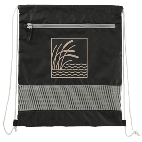 Bags - Drawstring Bags - EcoWave Recycled Drawstring Bag