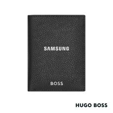 Hugo Boss&reg; Classic Grained Trifold Card Holder - Wallets & ID Holders
