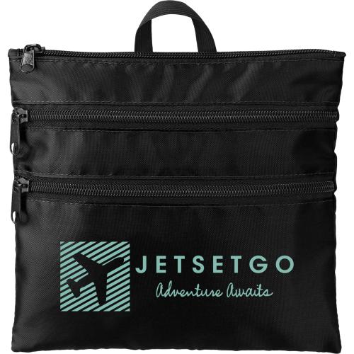 Bags - Travel Accessories - ZipNest Black Organizer Pouch