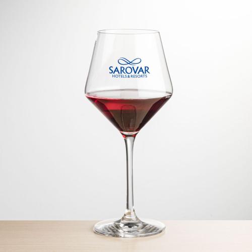 Drinkware - Barware - Wine Glasses - Tucson Burgundy Wine - VividPrint™