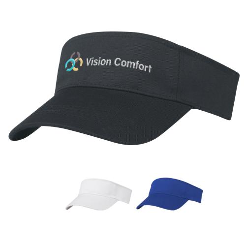 Apparel - Headwear - Caps - EcoBreeze Golf Visor - rPET Collection