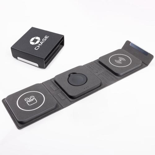 Technology - Wireless Chargers - ChatCharge Foldable 3-in-1 Station