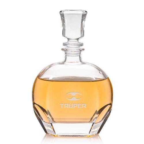 EleganceSphere Crystal Decanter 28oz