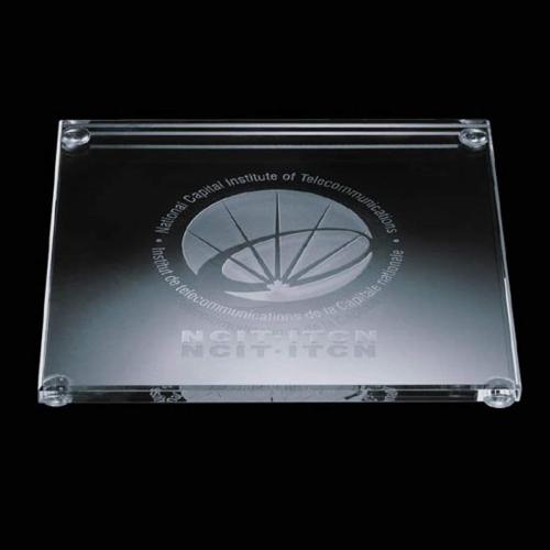 Drinkware - Barware - Coasters - CrystalClarity Jade Coaster Set with Base