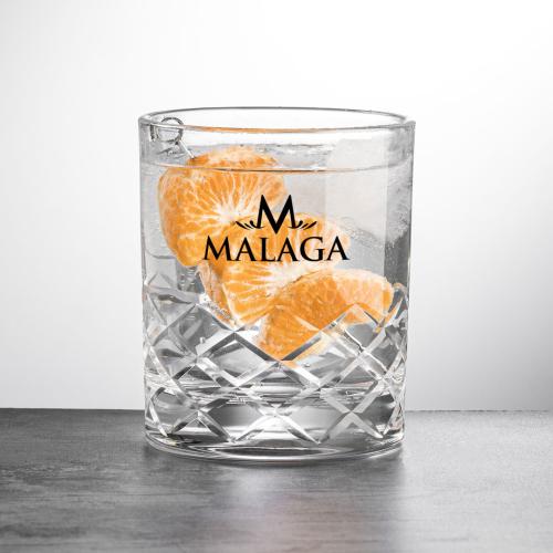 Drinkware - Barware - On the Rocks Glasses - CrissCrest 12oz Crystal Rocks Glass Set