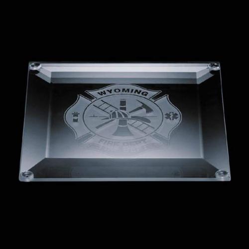 Drinkware - Barware - Coasters - CrystalEdge Laser Etched Coaster Set