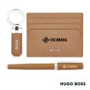 Hugo Boss&reg; Fountain Pen, Key Ring & Card Holder Set