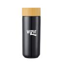 EcoChic 10oz Ceramic Sipper with Bamboo Top