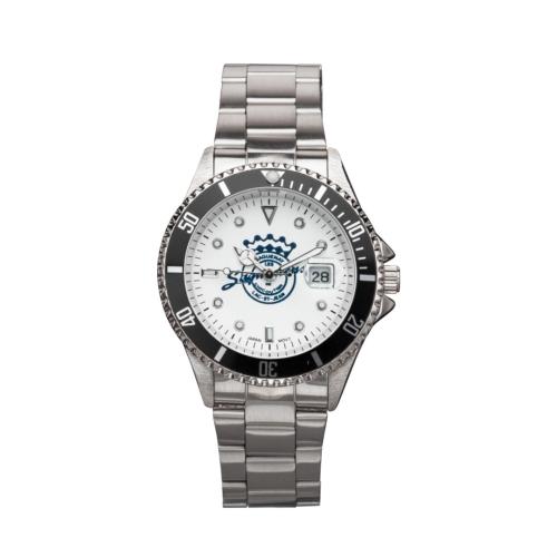 Apparel - Accessories - Watches - ChronoGlimmer Steel Watch - Customizable Elegance