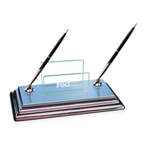 Desk & Office - Card Holders - Rosewave Duo Cardholder Pen Set