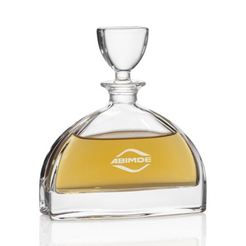 Drinkware - Barware - Decanters - CrystaLuxe 24oz Etched Decanter Set