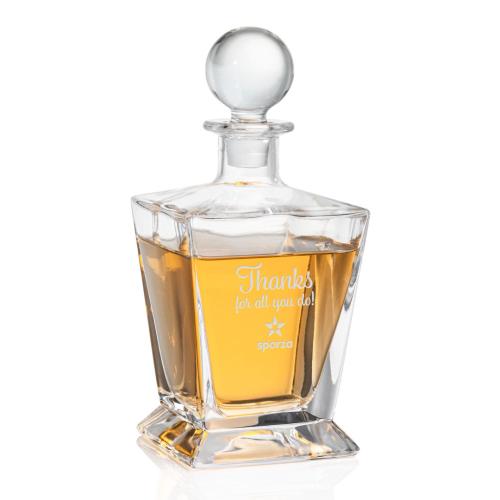 Drinkware - Barware - Decanters - CrystalVue 28oz Elegance Decanter Set