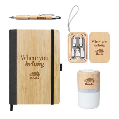 Pens & Writing - Gift sets - EcoSync Bamboo Onboard Gift Set