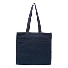 EcoZip Denim Tote with Bottle Secure - Bags
