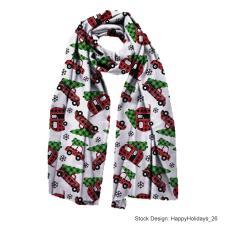 FrostFleece Holiday Scarf - Sublime White - Accessories