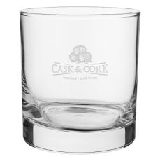 Clarity Sip 8oz Engrave Whiskey Glass - Cups