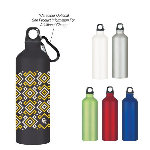 Drinkware - Metal Bottles - CarabinerCascade 25oz Metal Bottle