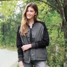 Womens HARGRAVE Roots73 Varsity Jacket - Awards and Gifts