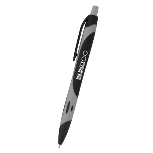 Pens & Writing - Ballpoint Pens - Sleeko FlowPlus Two-Tone Rubber Pen