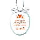 JadeGlaze Crystal Oval Gift Ornament