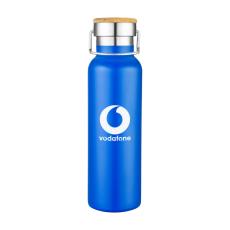 EcoChill 20oz Steel Bamboo Bottle - Drinkware