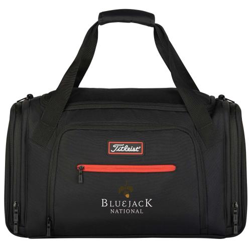 Bags - Backpacks - JetSet Black Embroidered Travel Duffel