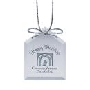 ArchiGleam Mirror Ornament - Silver Shine