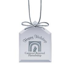 ArchiGleam Mirror Ornament - Silver Shine - Ornaments