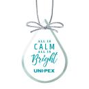 SpectraDrop Jade Glass Ornament