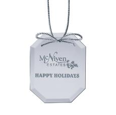 GlimmerGaze Octagon Mirror Ornament - Ornaments